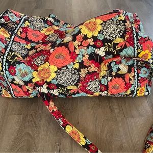 Vera Bradley XL quilted traveler duffel